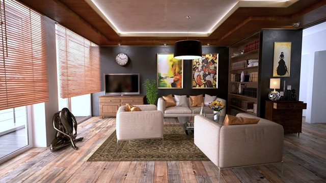moderní obývací pokoj
